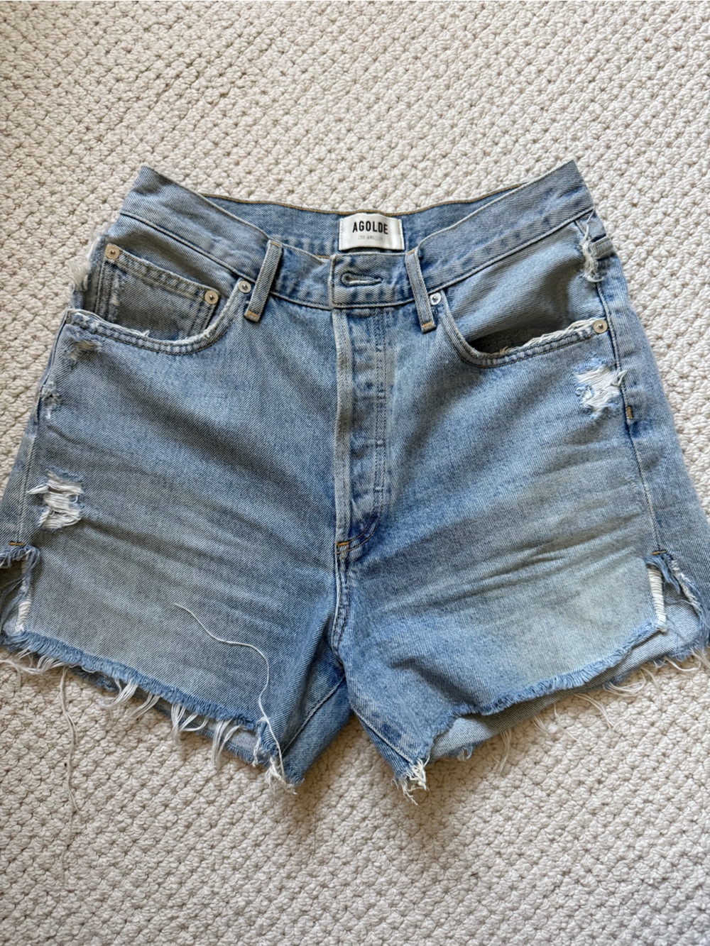 Agolde Dee Denim Shorts